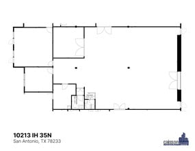 10201-10237 N IH 35, San Antonio, TX à louer Plan d’étage– Image 1 sur 1