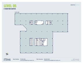 909 Fannin St, Houston, TX à louer Plan d’étage– Image 1 sur 1