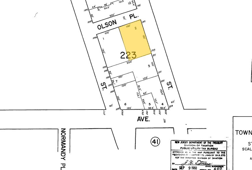 199 Coit St, Irvington, NJ à louer - Plan cadastral – Image 3 sur 11