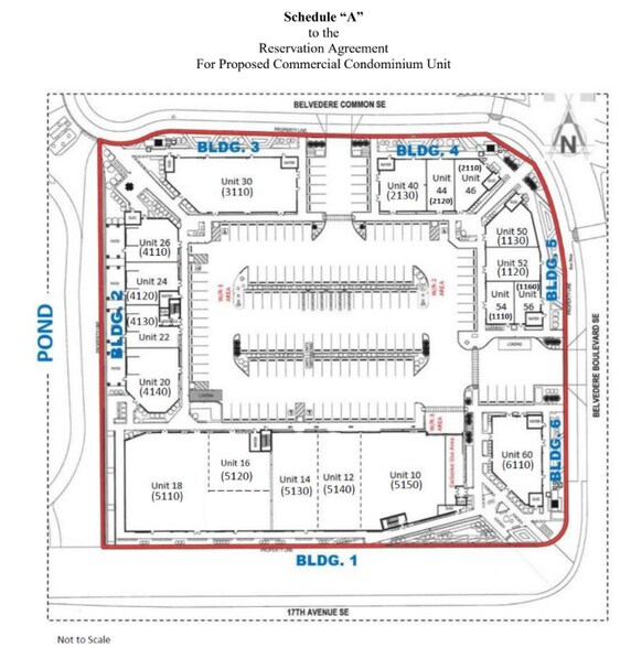55 Belvedere Blvd SE, Calgary, AB à vendre - Plan de site – Image 2 sur 16