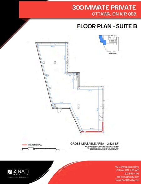 300 Miwate Pvt, Ottawa, ON à louer - Plan d’étage – Image 3 sur 5