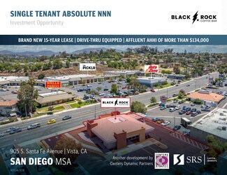 Plus de détails pour 905 S Santa Fe Ave, Vista, CA - Local commercial à vendre