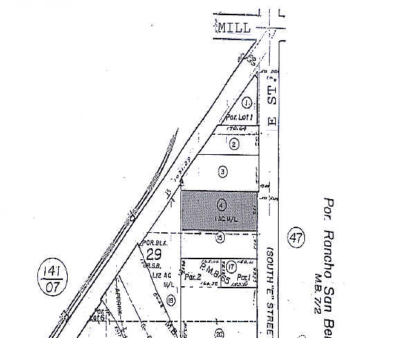 590 S E St, San Bernardino, CA à louer - Plan cadastral – Image 3 sur 3