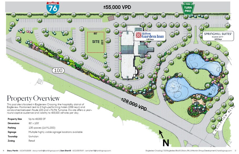 710 Eagleview Boulevard E, Exton, PA à louer - Plan de site – Image 3 sur 8