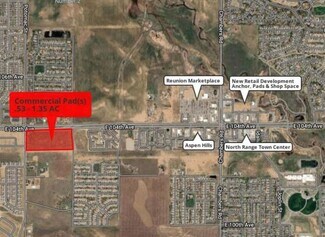 Plus de détails pour E 104th Ave & Potomac St, Commerce City, CO - Terrain à vendre