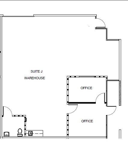 7297 Ronson Rd, San Diego, CA à louer Plan d’étage– Image 1 sur 1