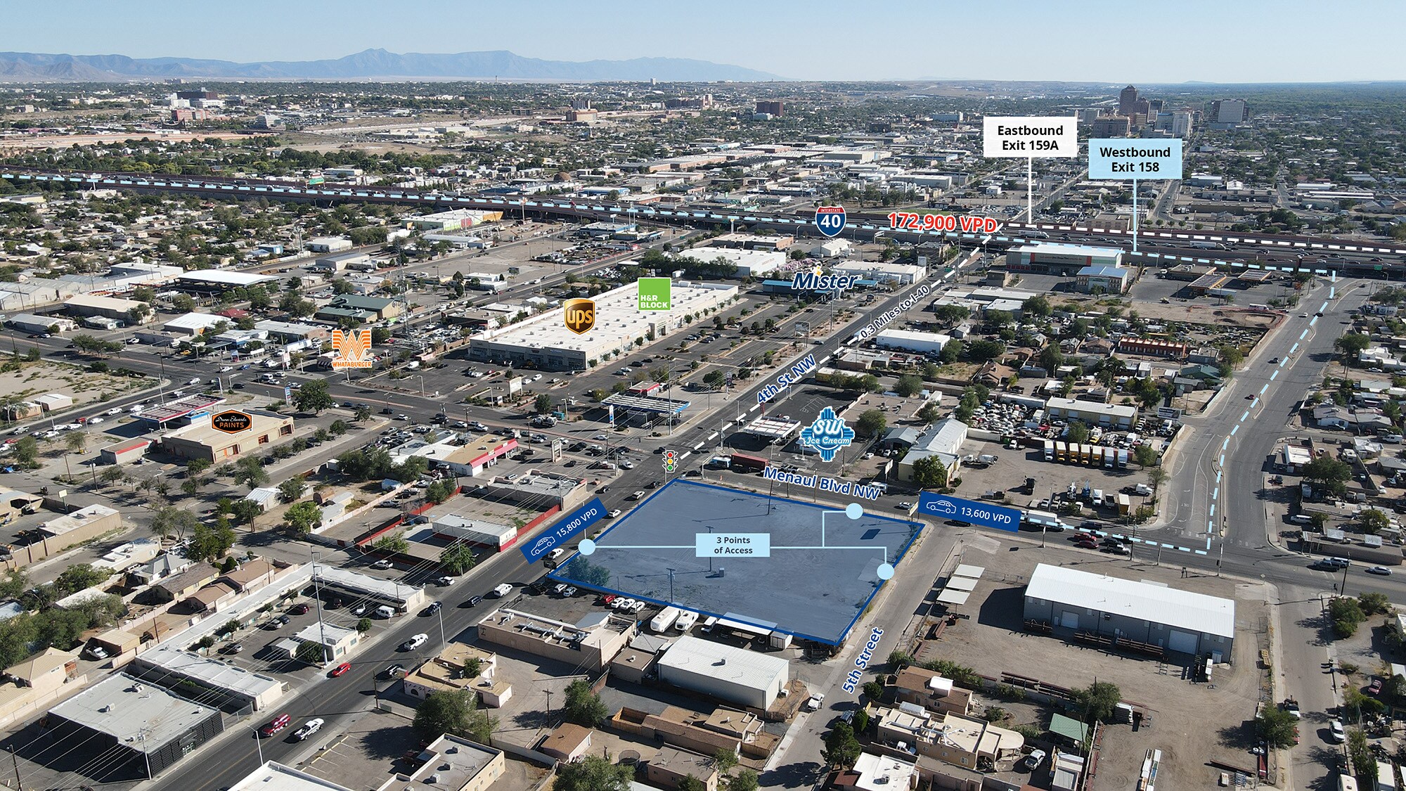 401 Menaul Blvd NW, Albuquerque, NM à louer Photo de l’immeuble– Image 1 sur 3