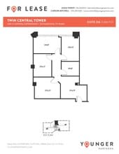 1401 N Central Expy, Richardson, TX à louer Plan d’étage– Image 1 sur 1