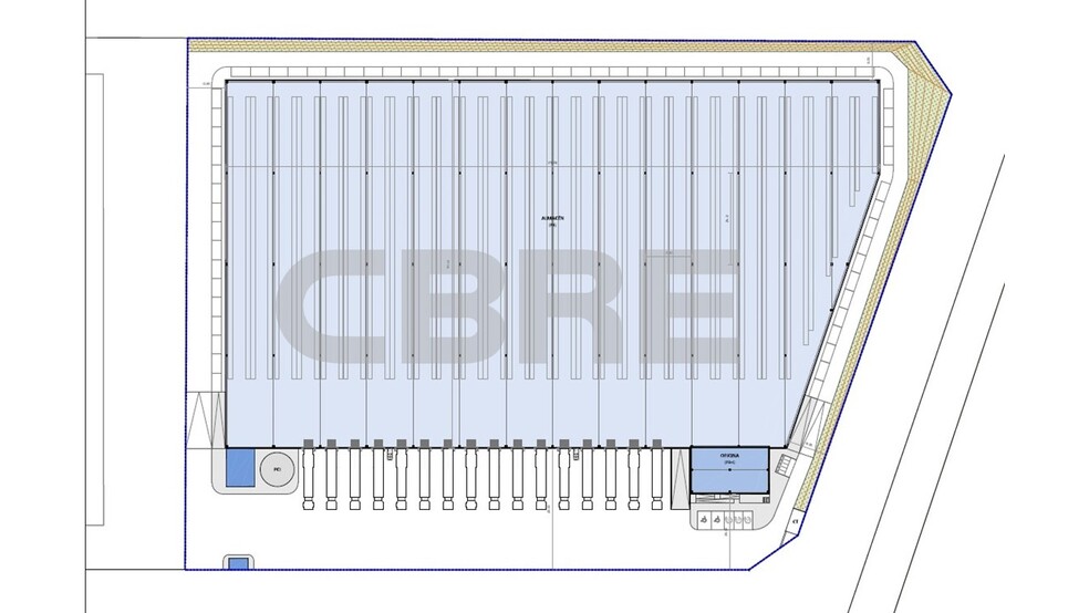 CBRE IM Camarma, Camarma de Esteruelas, Madrid à louer - Plan d’étage – Image 3 sur 3