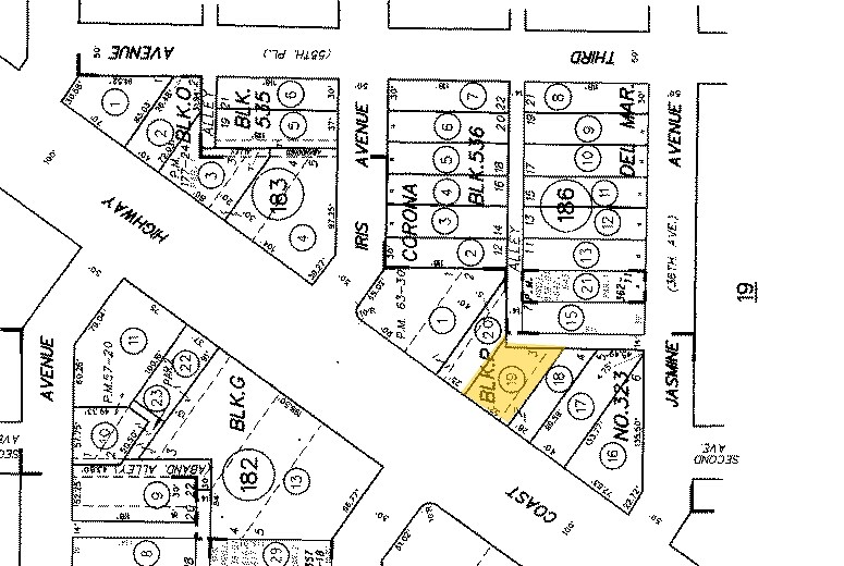 3028-3034 E Coast Hwy, Corona Del Mar, CA à louer - Plan cadastral – Image 2 sur 14