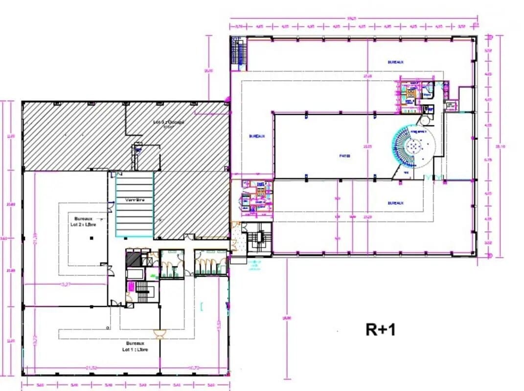1-3 Allée Des Pierres Mayettes, Gennevilliers à louer Plan d’étage– Image 1 sur 1