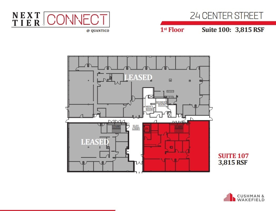 65 Barrett Heights Rd, Stafford, VA à louer Plan d’étage– Image 1 sur 1