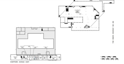 1800 Sheppard Ave E, Toronto, ON à louer Plan d’étage– Image 1 sur 3
