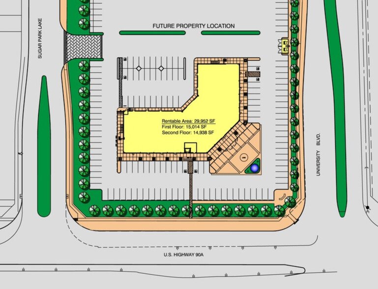 7320 Highway 90A, Sugar Land, TX à louer - Plan de site – Image 3 sur 3