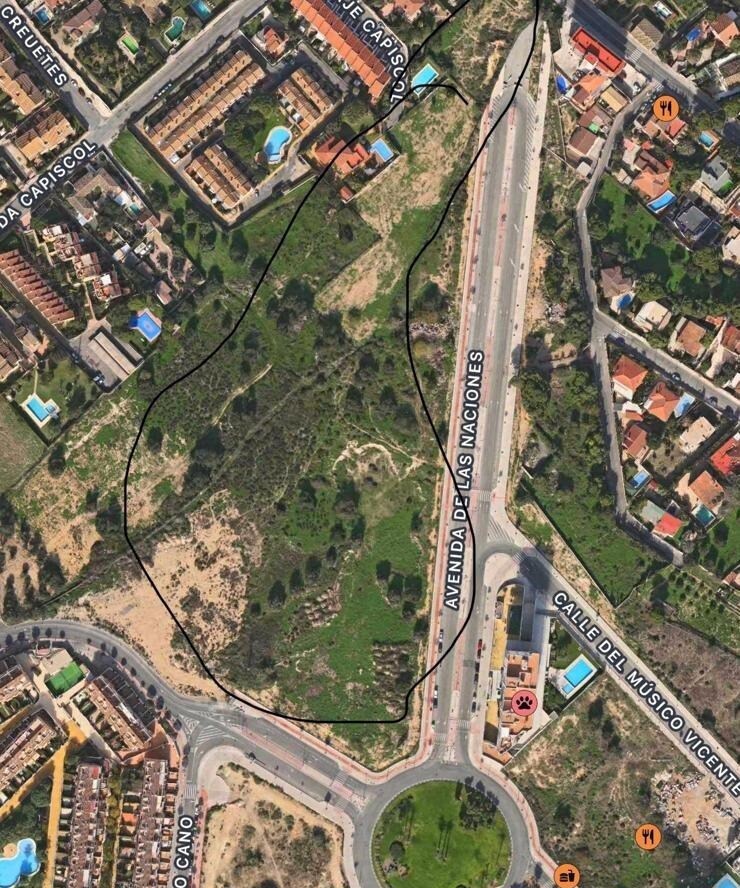 Terrain dans Alicante (Alacant), Alicante à vendre Aérien– Image 1 sur 2