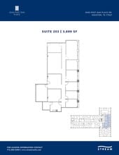 4545 Post Oak Pl, Houston, TX à louer Plan d’étage– Image 1 sur 1