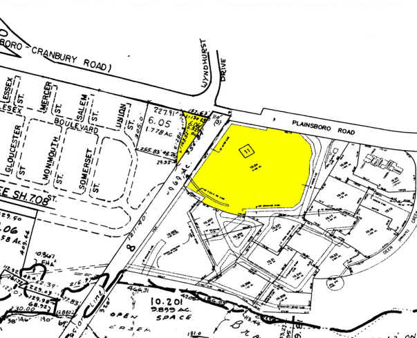660 Plainsboro Rd, Plainsboro, NJ à louer - Plan cadastral – Image 2 sur 2