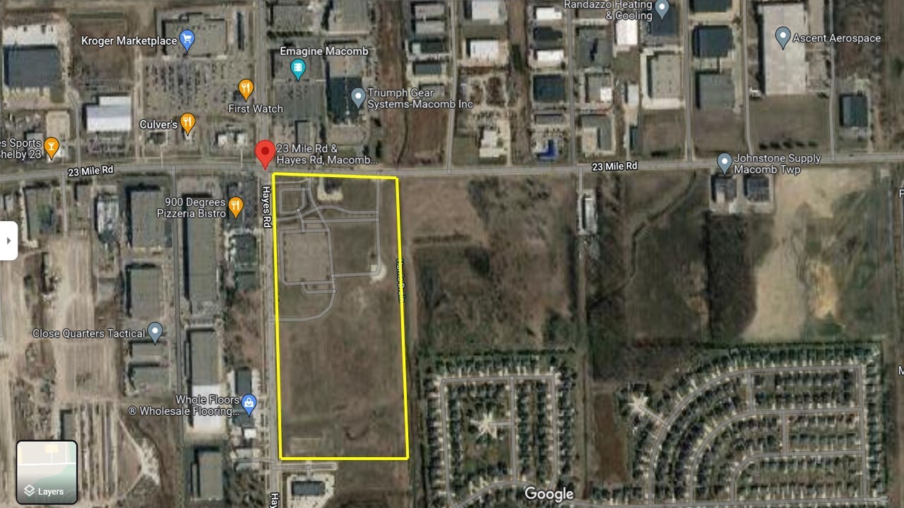 15244 23 Mile Rd, Macomb Township, MI à louer Aérien– Image 1 sur 2