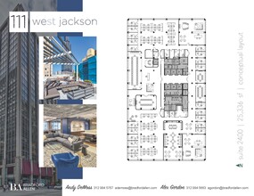 111 W Jackson Blvd, Chicago, IL à louer Plan d’étage– Image 2 sur 4