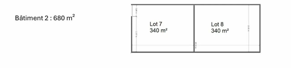 Local d'activités dans Honfleur à vendre - Plan d’étage – Image 3 sur 3