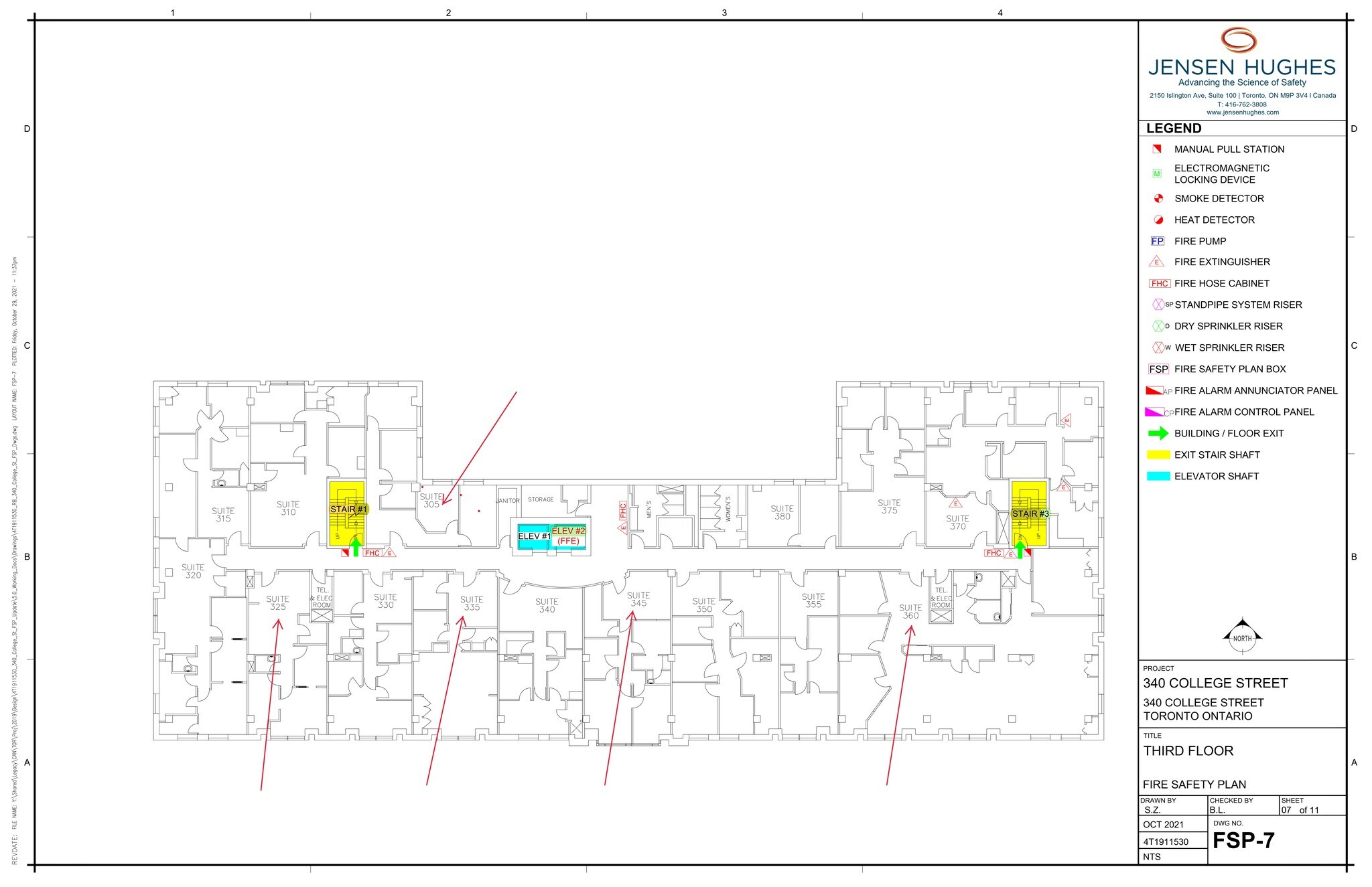 340 College St, Toronto, ON à louer Plan de site– Image 1 sur 1