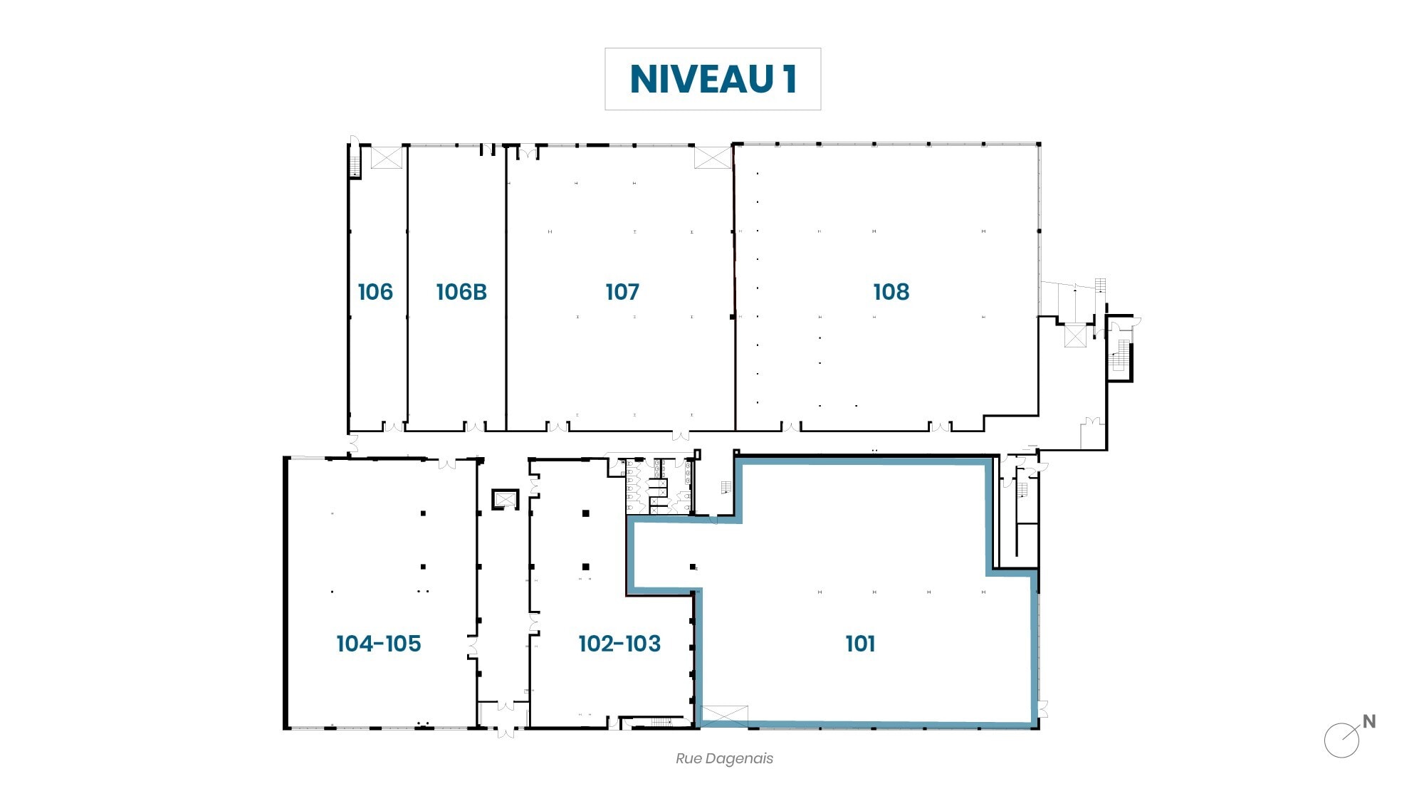 4760 Rue Acorn, Montréal, QC à louer Plan d’étage– Image 1 sur 1