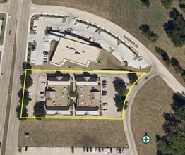 1700-1704 N Hampton Rd, DeSoto, TX - VUE AÉRIENNE vue de carte