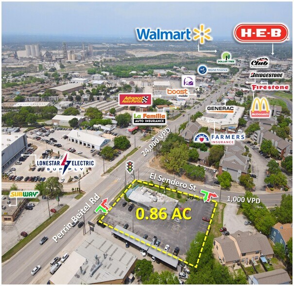 10930 Perrin Beitel Rd, San Antonio, TX à louer - Aérien – Image 1 sur 16