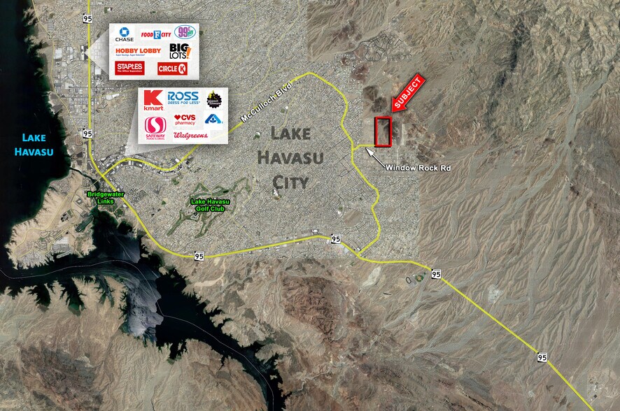 Window Rock Rd, Lake Havasu City, AZ à vendre - Aérien – Image 2 sur 6