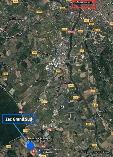 Industriel/Logistique dans Montbartier à louer - Photo de l’immeuble – Image 2 sur 2