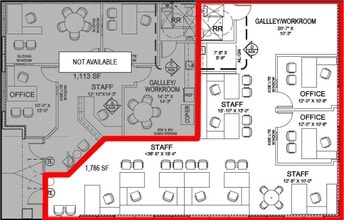 1879-1885 W Redlands Blvd, Redlands, CA à louer Plan d’étage– Image 1 sur 1