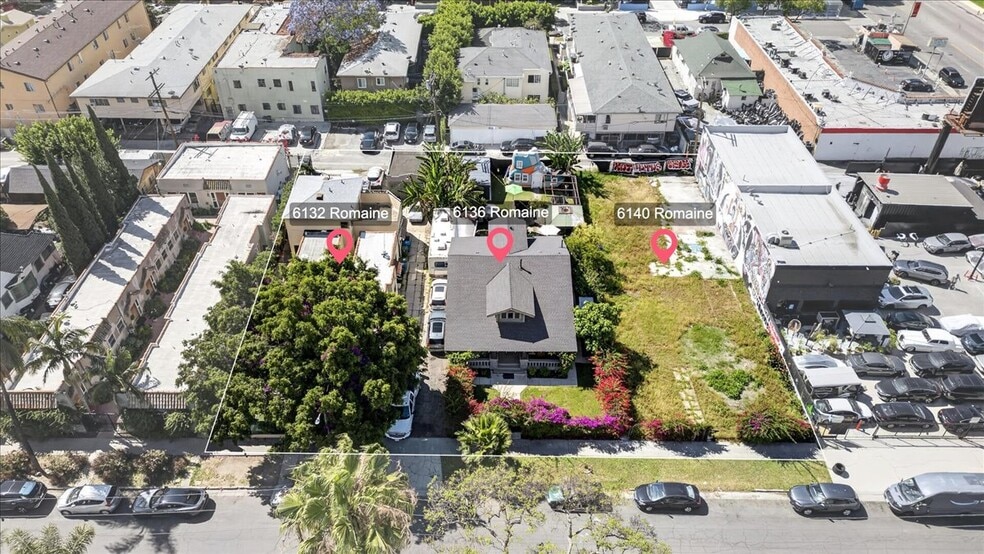 6132 Romaine St, Los Angeles, CA à vendre - Photo de l’immeuble – Image 2 sur 20