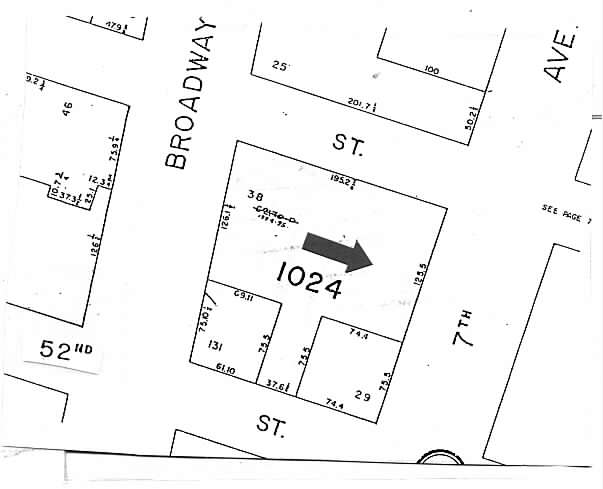 810 Seventh Ave, New York, NY à louer - Plan cadastral – Image 2 sur 16
