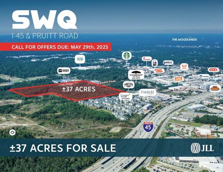 SWQ I-45 & Pruitt Road, The Woodlands, TX à vendre - Photo de l’immeuble – Image 1 sur 1