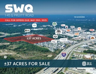 Plus de détails pour SWQ I-45 & Pruitt Road, The Woodlands, TX - Terrain à vendre