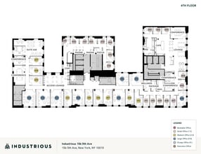 156 Fifth Ave, New York, NY à louer Plan d’étage– Image 1 sur 5
