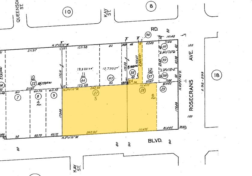 1210 N Long Beach Blvd, Compton, CA à louer - Plan cadastral – Image 2 sur 12