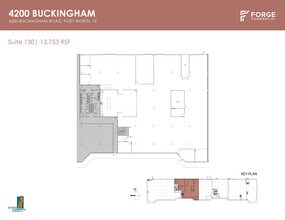 4200 Buckingham Rd, Fort Worth, TX à louer Plan d’étage– Image 2 sur 2