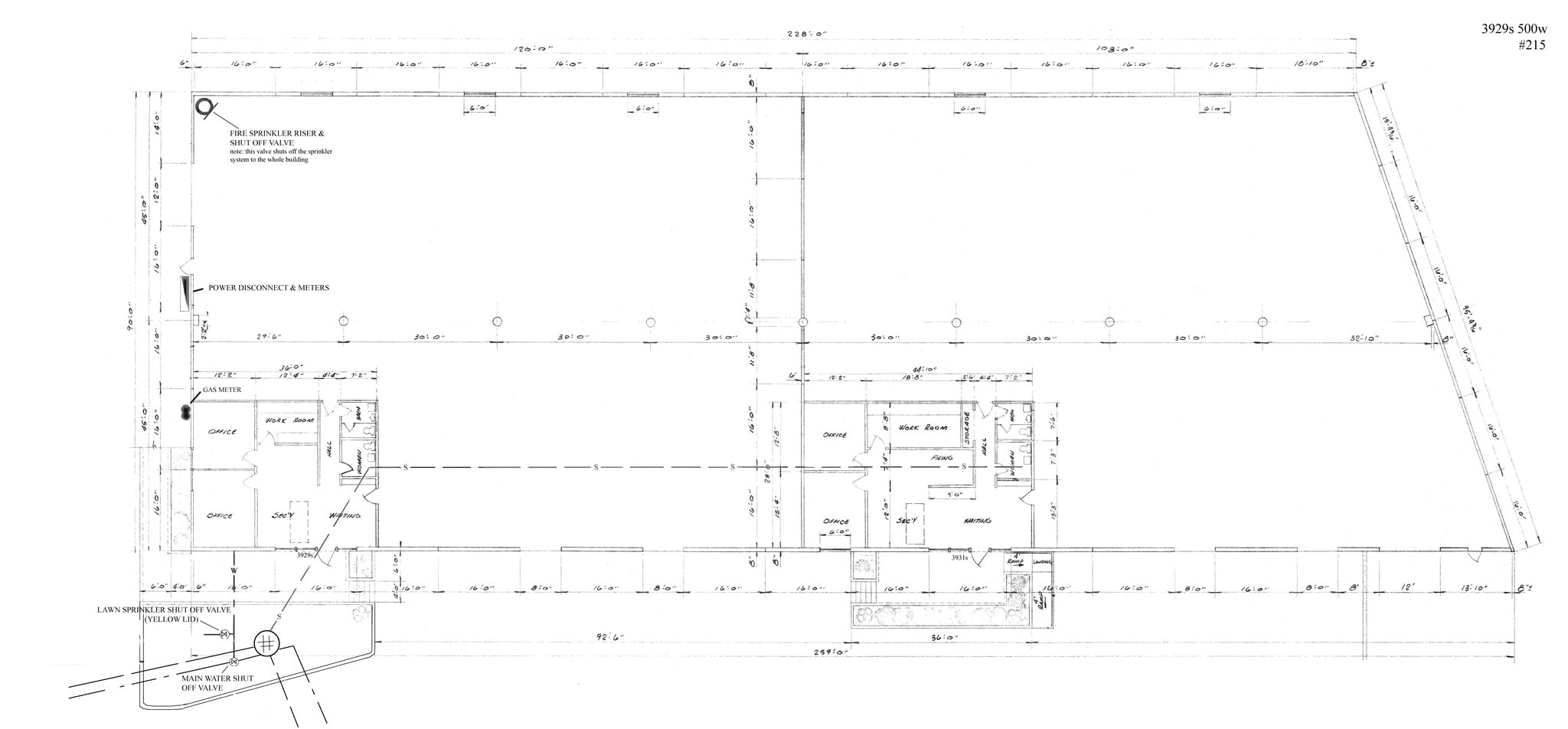 3929-3931 S 500 W, Salt Lake City, UT à louer Plan de site– Image 1 sur 1