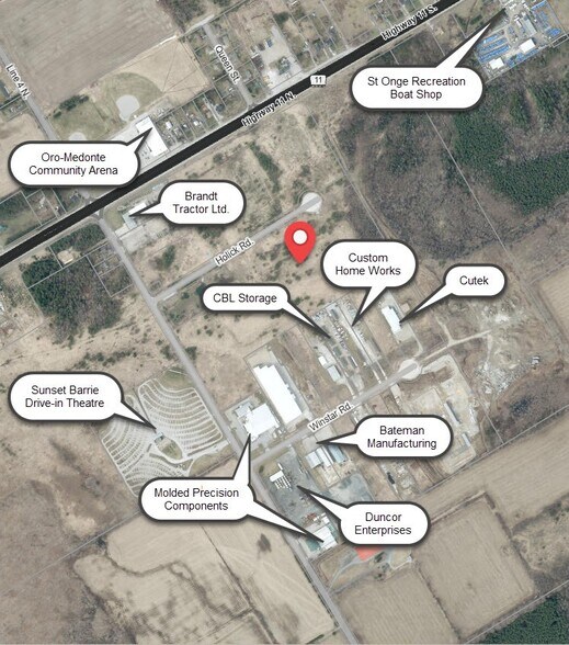 6 Holick Rd, Oro-Medonte, ON à vendre - Aérien – Image 2 sur 6