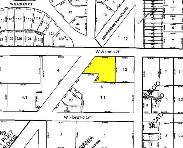 3314 Henderson Blvd, Tampa, FL à vendre - Plan cadastral – Image 2 sur 14