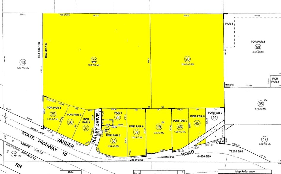 78630 Varner Rd, Indio, CA à vendre - Plan cadastral – Image 2 sur 7