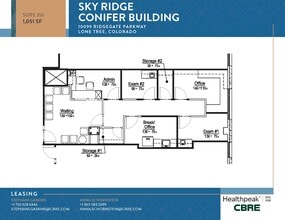 10535 Park Meadows Blvd, Lone Tree, CO à louer Plan d’étage– Image 1 sur 1