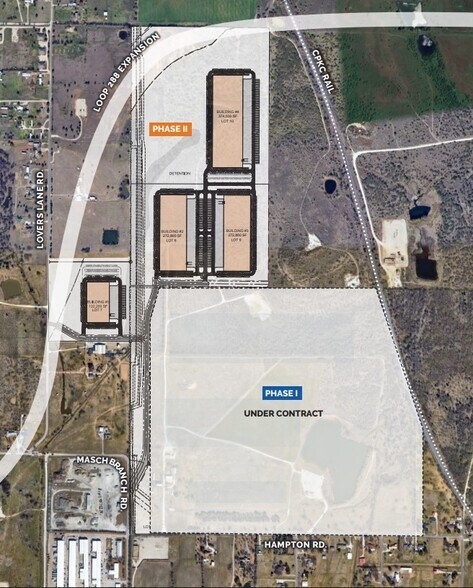 Loop 288, Denton, TX à vendre - Plan de site – Image 2 sur 3