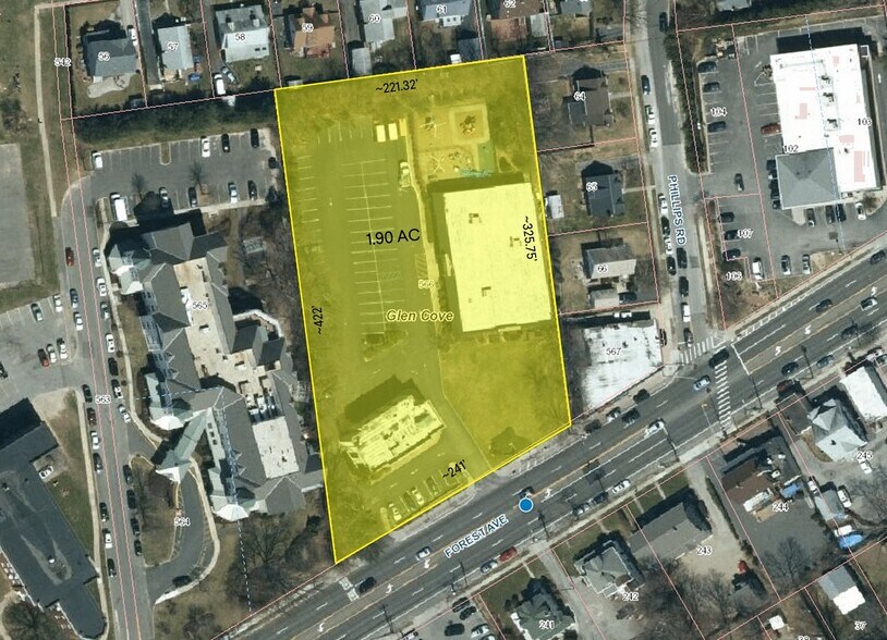 41 Forest Ave, Glen Cove, NY à louer - Aérien – Image 3 sur 11