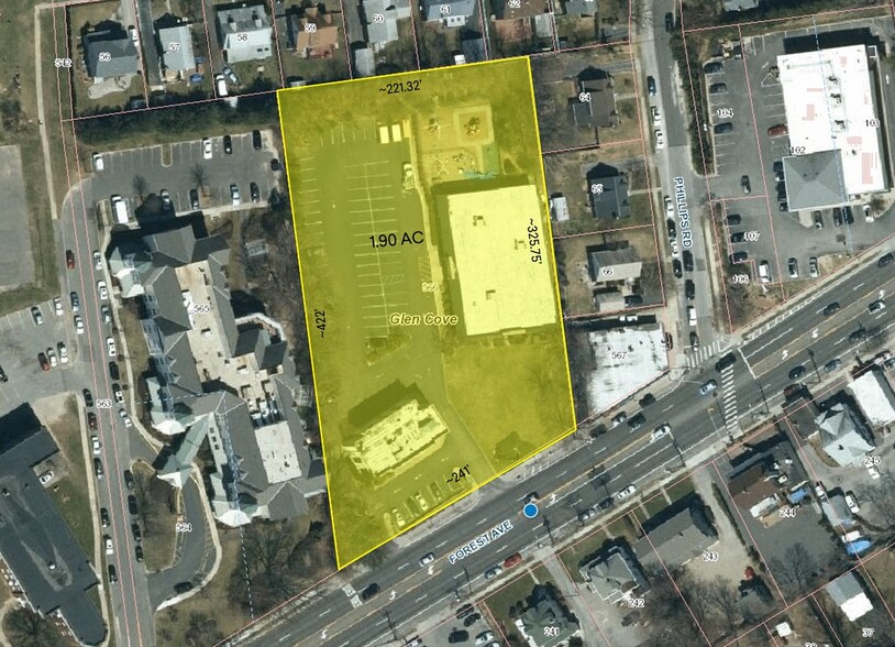 41 Forest Ave, Glen Cove, NY à louer - Aérien – Image 3 sur 11