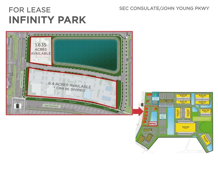 John Young Pky, Orlando, FL à louer - Plan de site – Image 2 sur 3