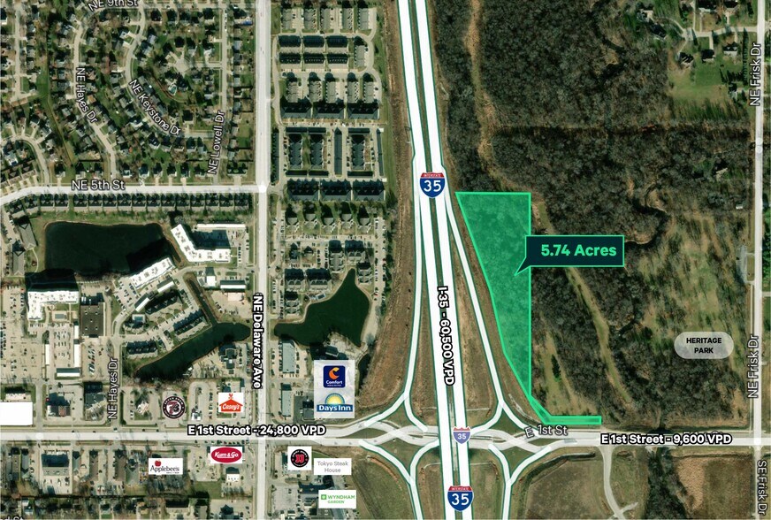 E 1st St, Ankeny, IA à vendre - Photo de l’immeuble – Image 1 sur 2