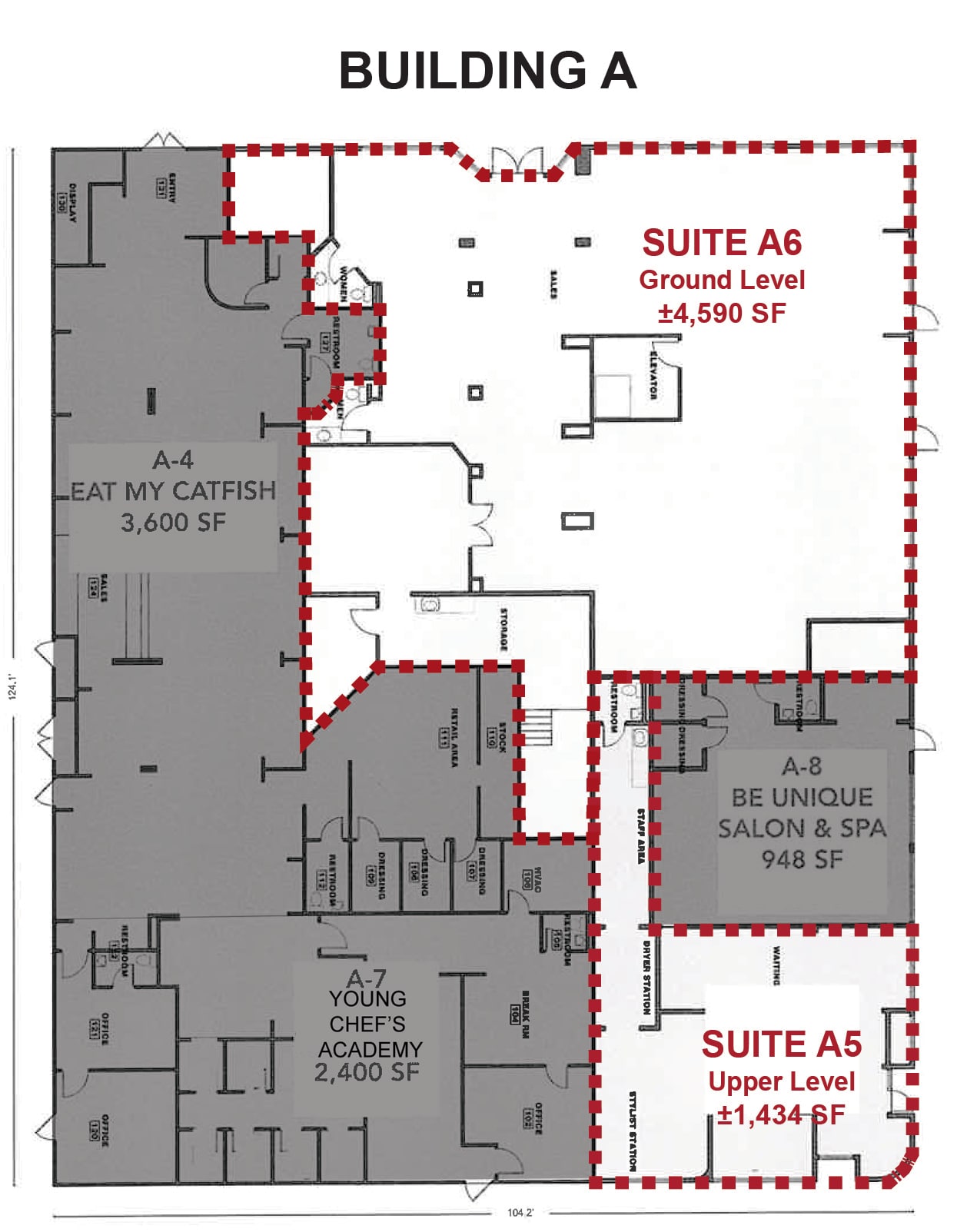10301 N Rodney Parham Rd, Little Rock, AR à louer Plan d’étage– Image 1 sur 9