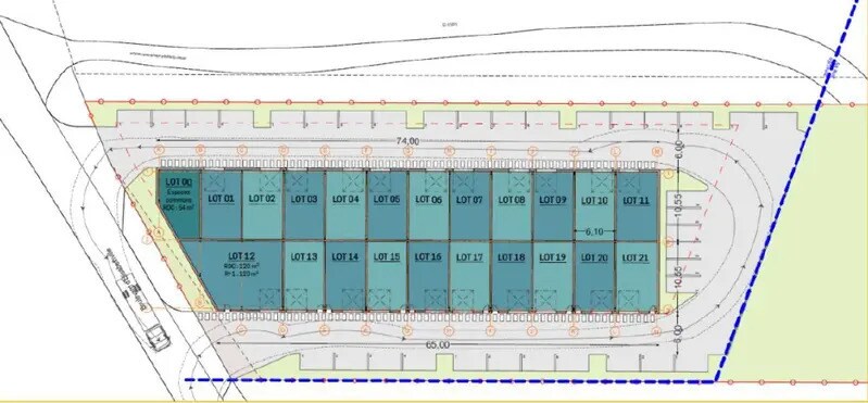 Local d'activités dans Épône à vendre - Plan de site – Image 2 sur 2